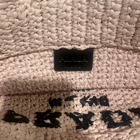 Authentic Prada Small Raffia Tote - Picture 7 of 10